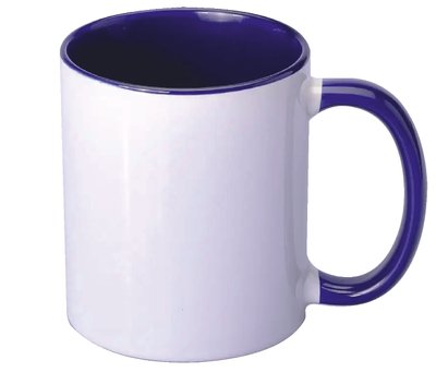 Чашка керамічна 330мл кольорова  с2 фото